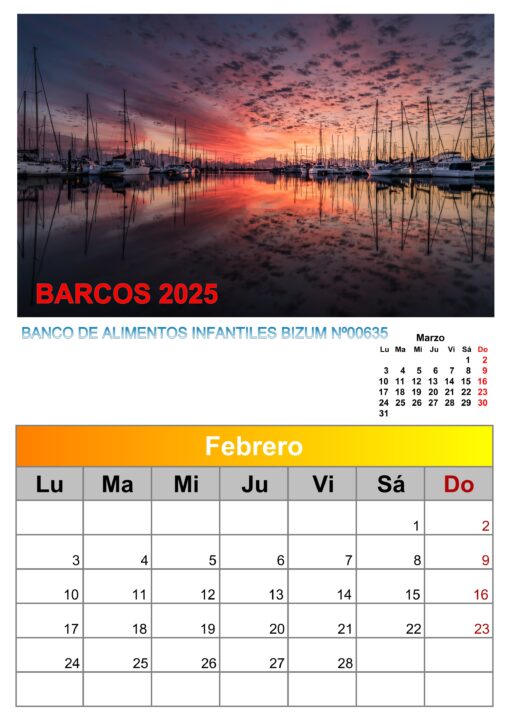 Calendario de imágenes de barcos 2025 formato A4, 12 €, envío gratis a España - Image 12